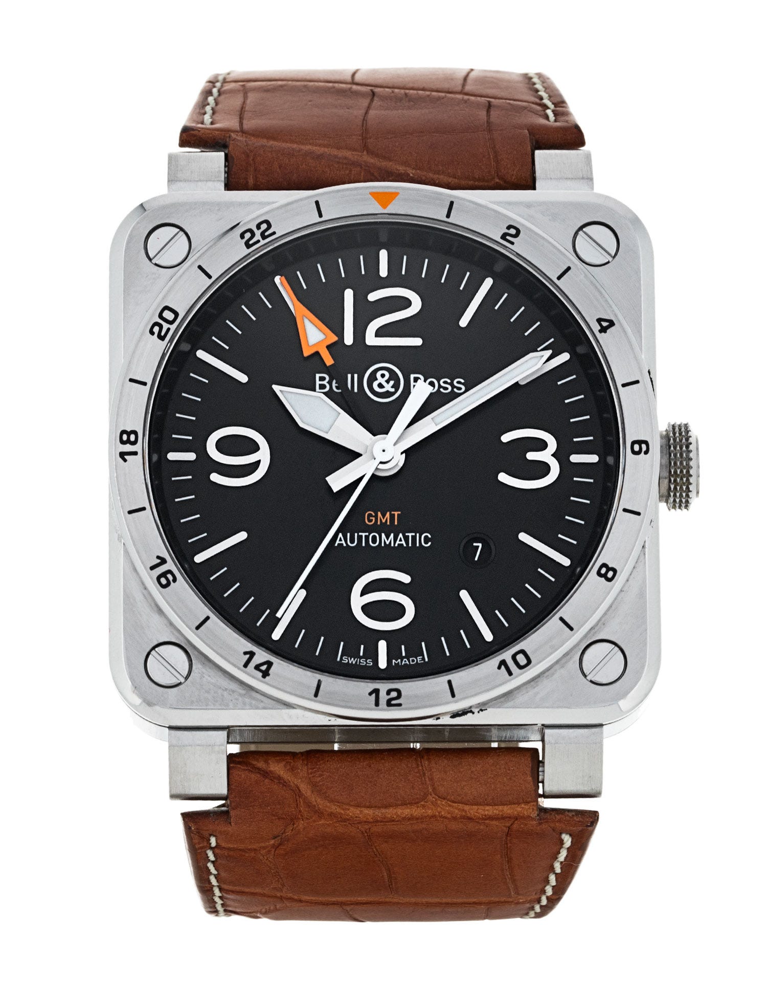 Bell and Ross BR 03-93 BR0393-GMT-ST/SCA 274676