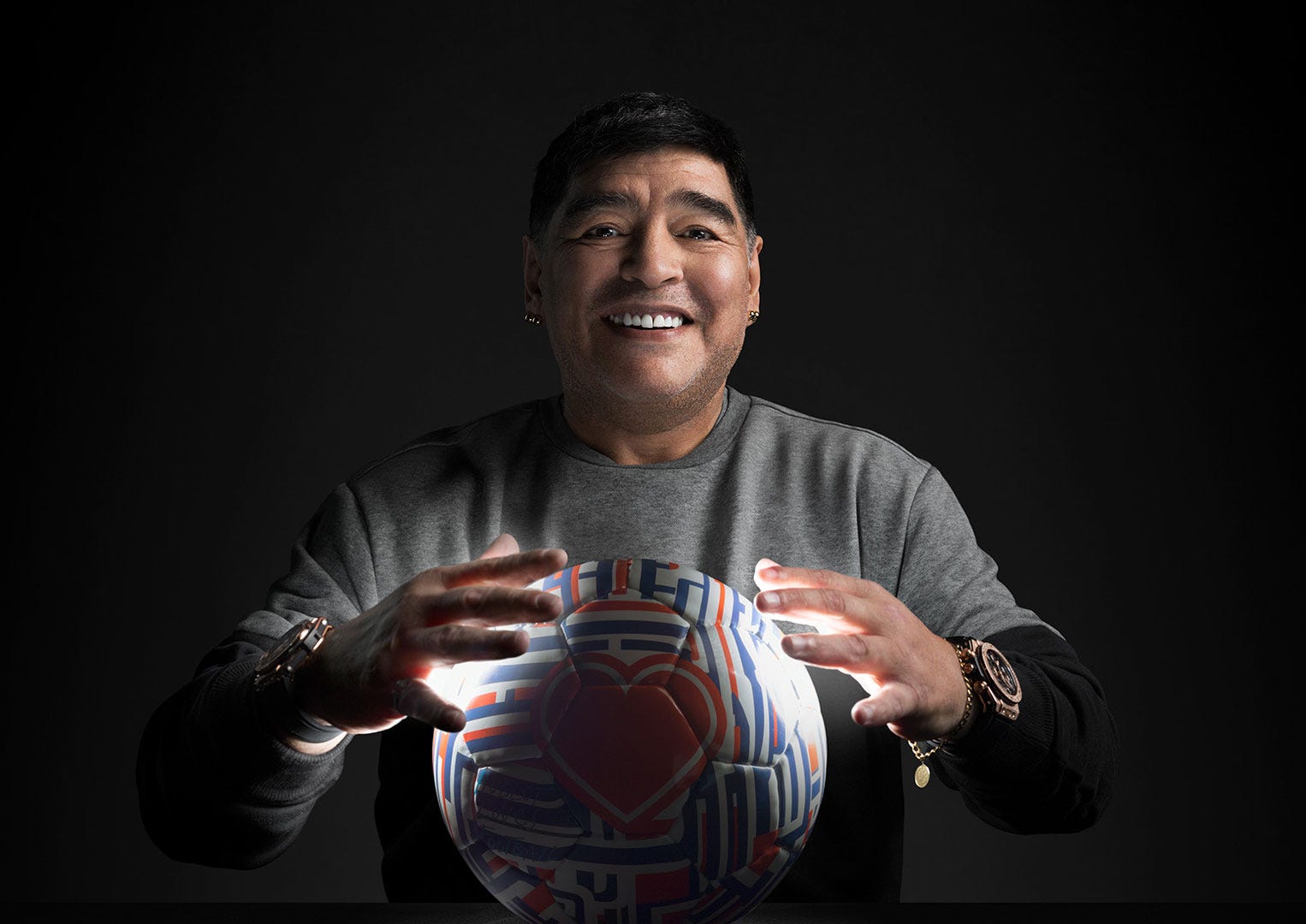 Argentinian footballing legend Diego Maradona was a Hublot ambassador