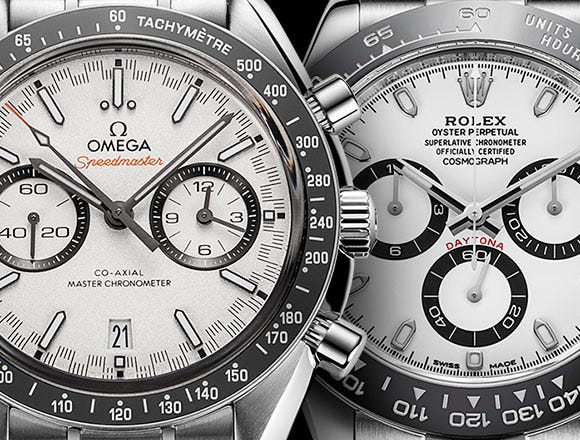 Feature: Omega Speedmaster vs Rolex Daytona